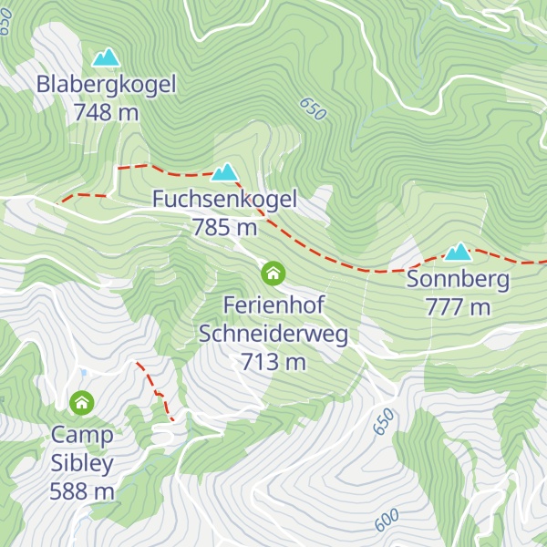 Map of Ferienhof Schneiderweg