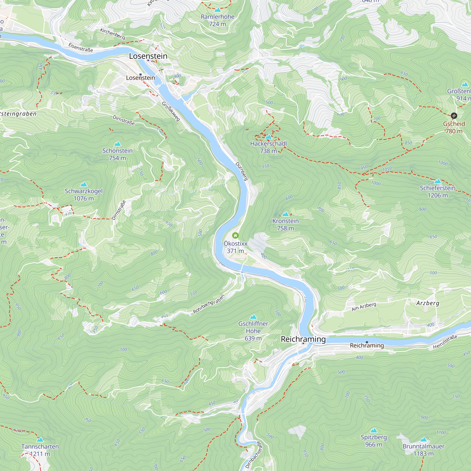 Ökostixx map