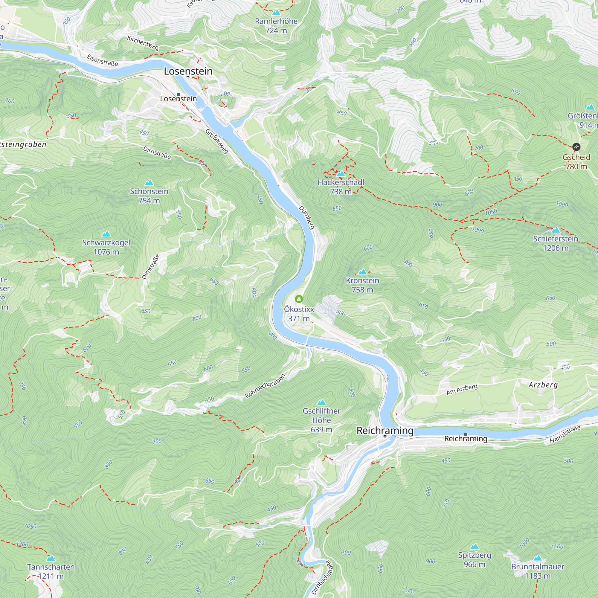 Ökostixx map