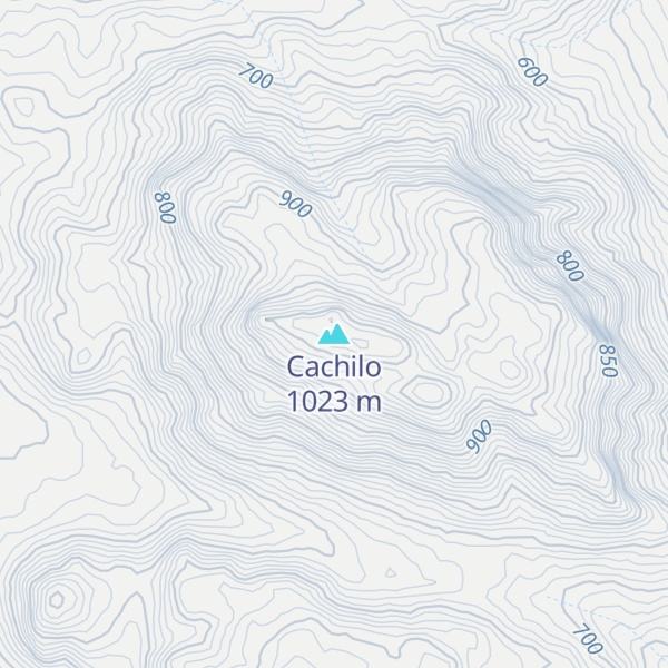Map of Cachilo