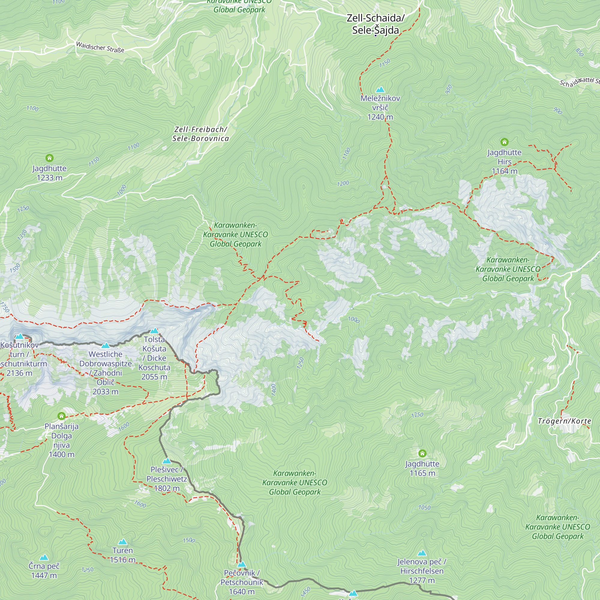 Jagdhütte map