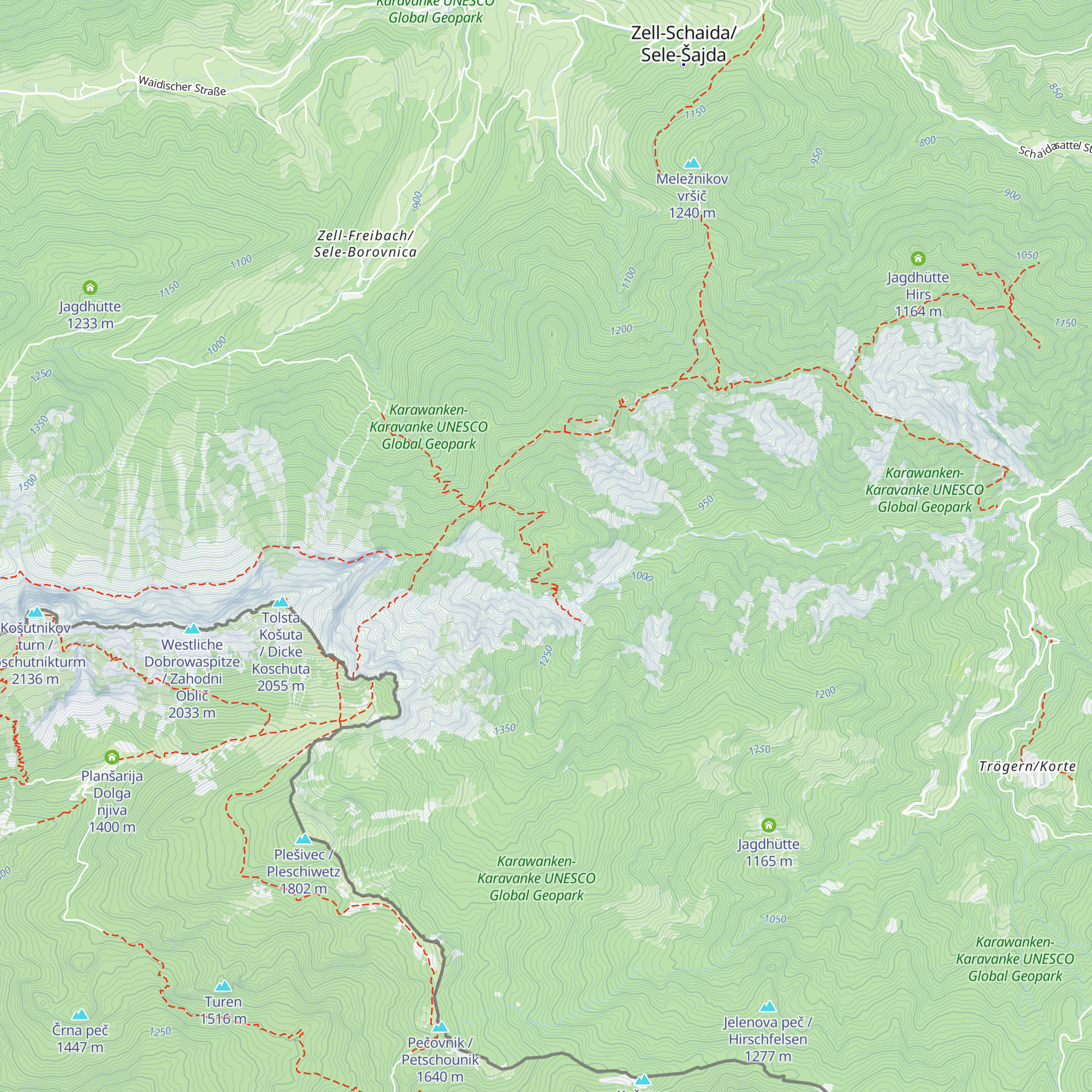 Jagdhütte map
