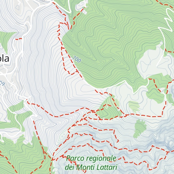 Map of Monte Comune