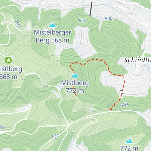 Map of Spitzberghütte