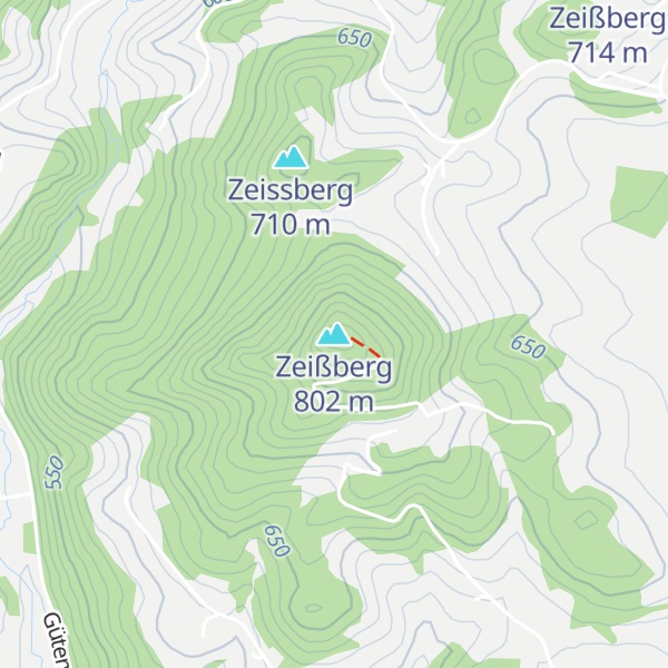 Map of Zeißberg