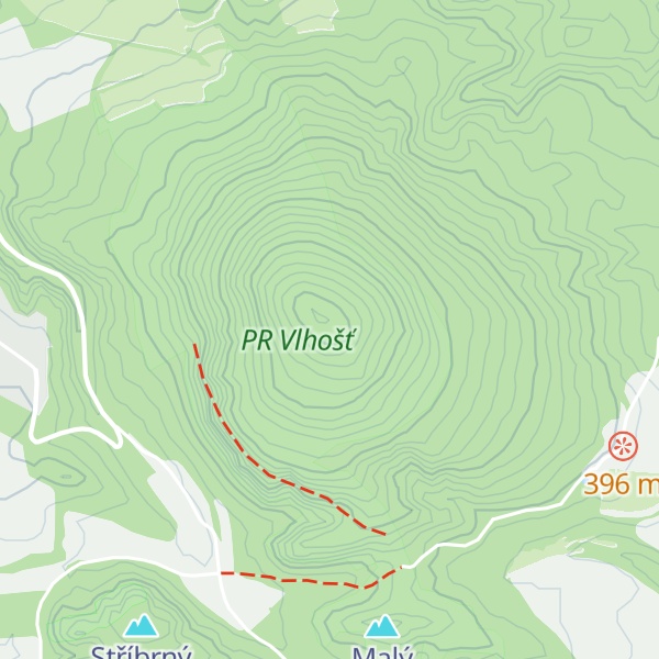 Map of Jezevec