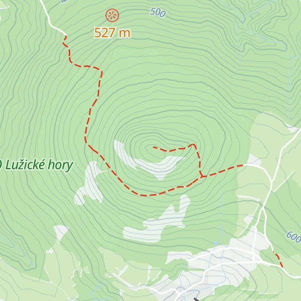 Map of Studenec