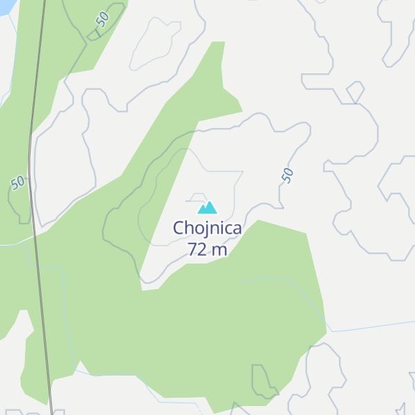Map of Chojnica