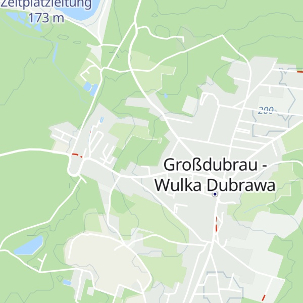 Map of Großdubrau TP