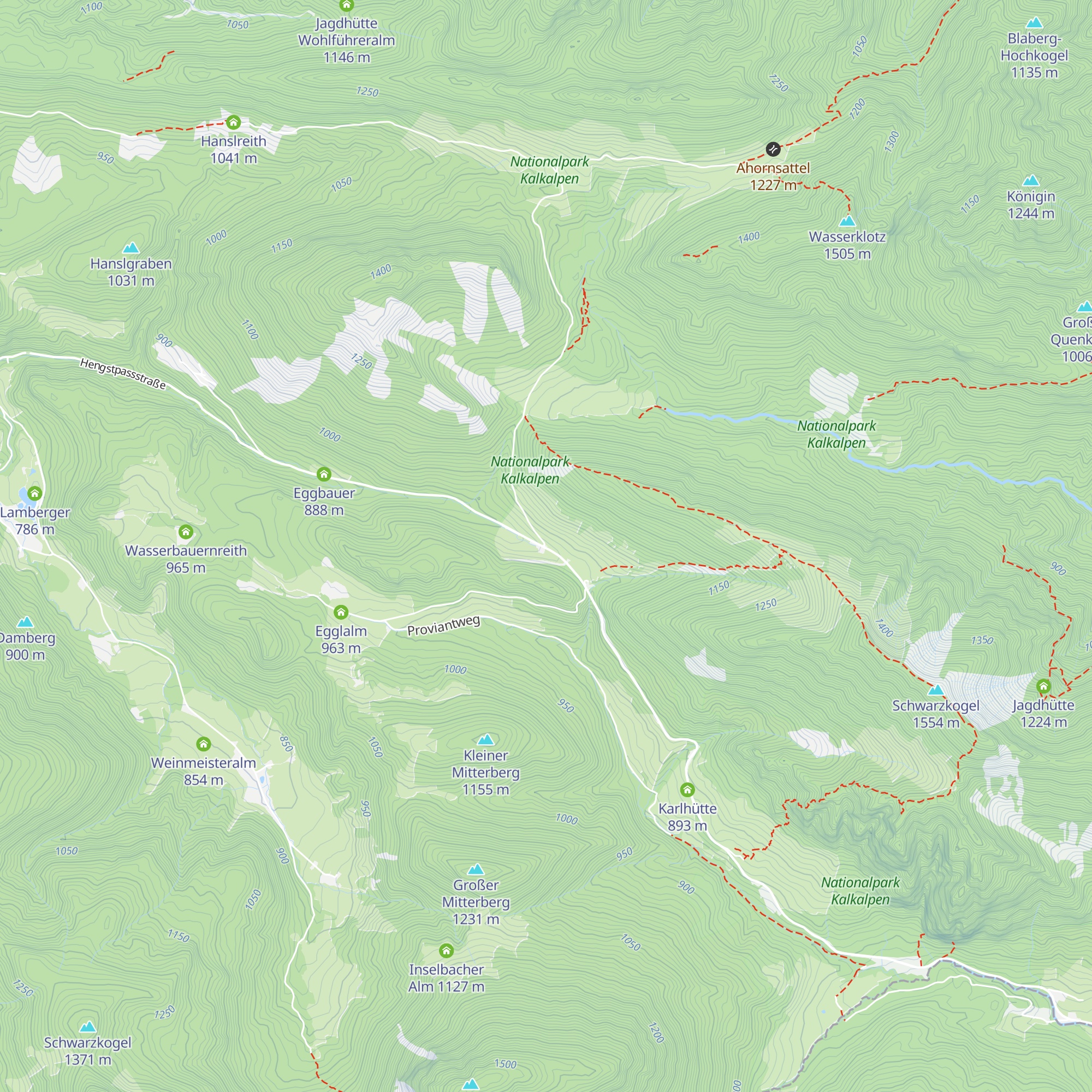 Zickerreith map