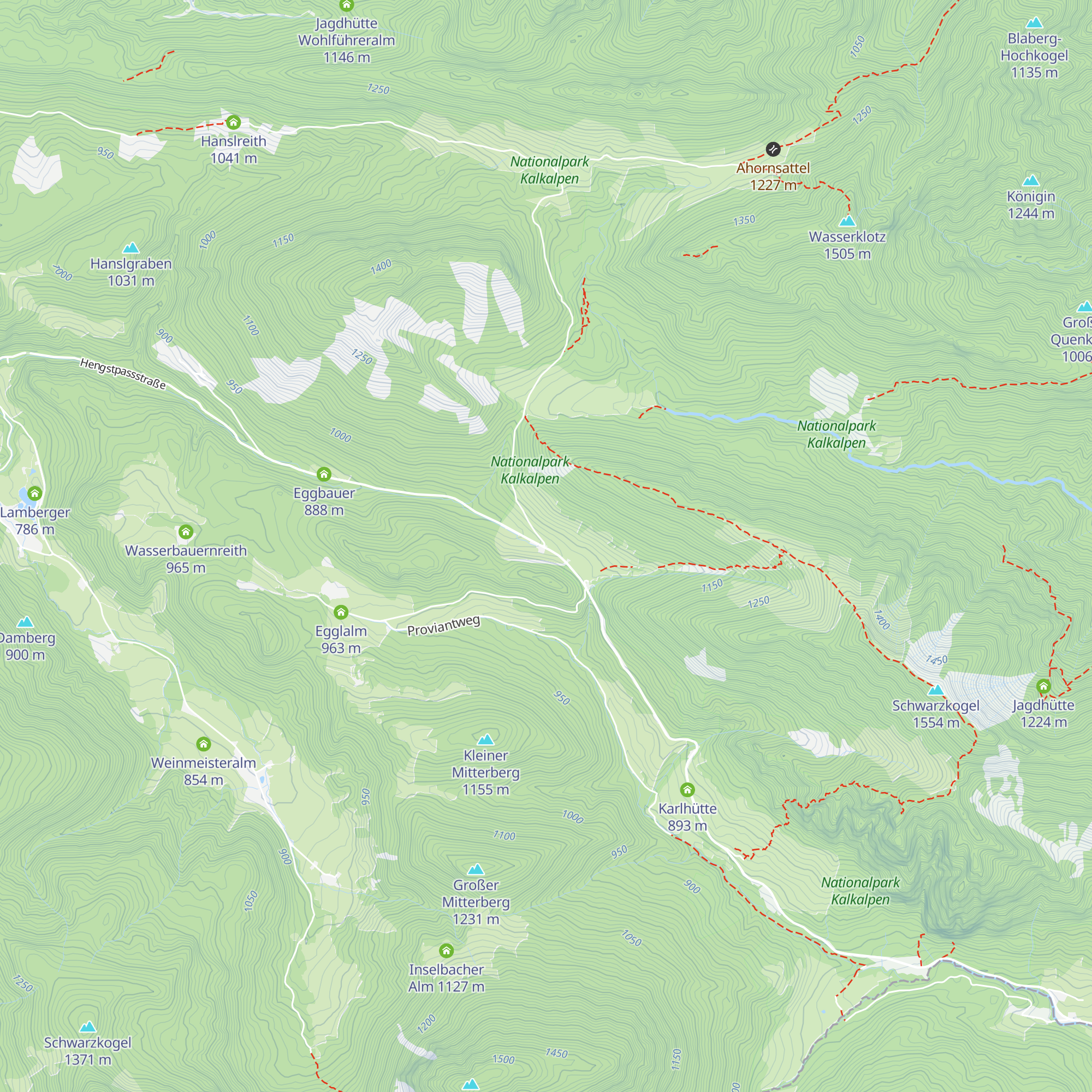 Zickerreith map