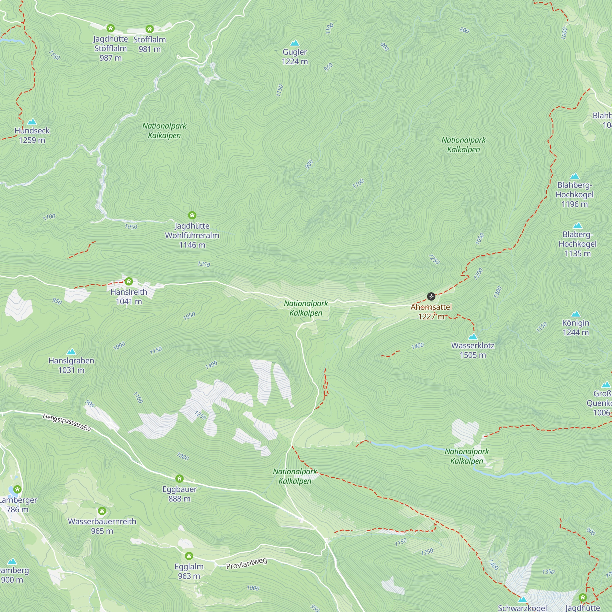 Dörflmoaralm map