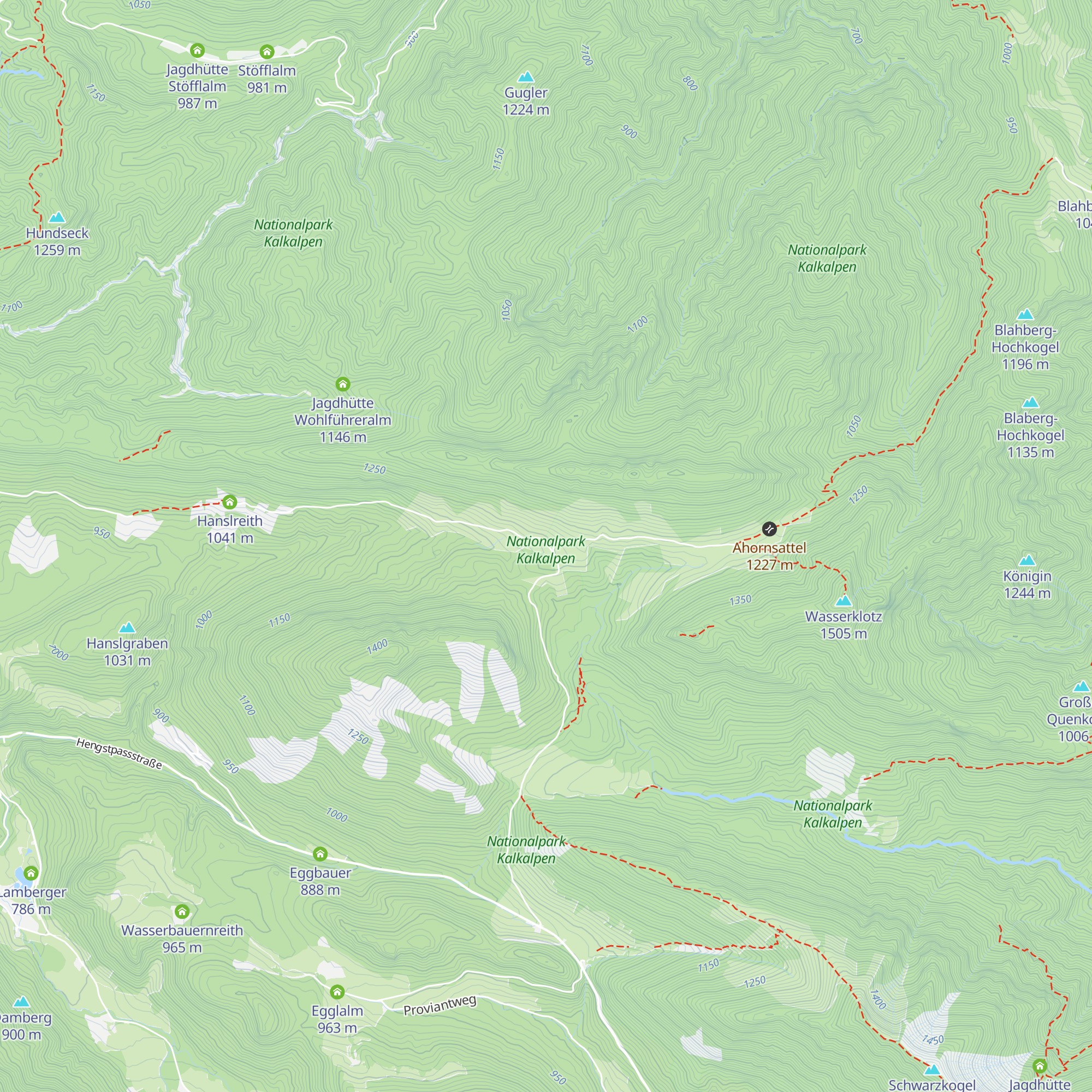 Dörflmoaralm map