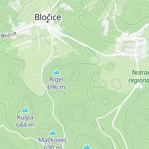 Map of Strmec
