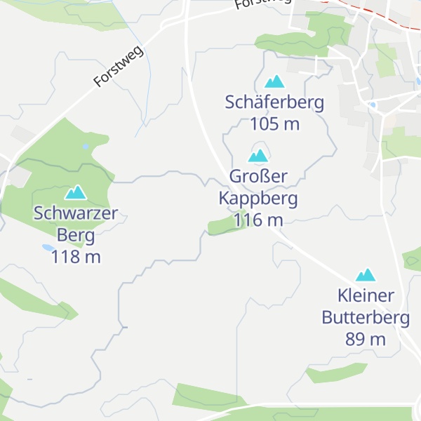 Map of Kleiner Kappberg