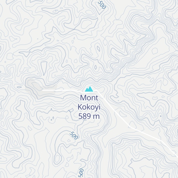 Map of Mont Kokoyi