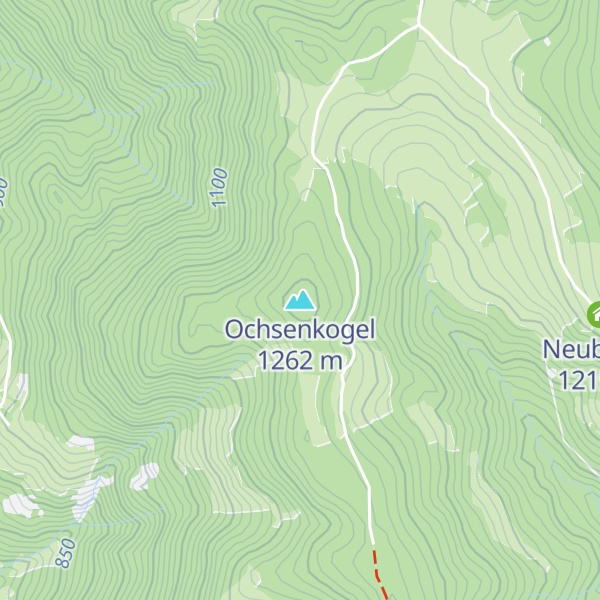 Map of Ochsenkogel