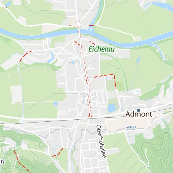 Map of Tourismus Nationalpark Gesäuse