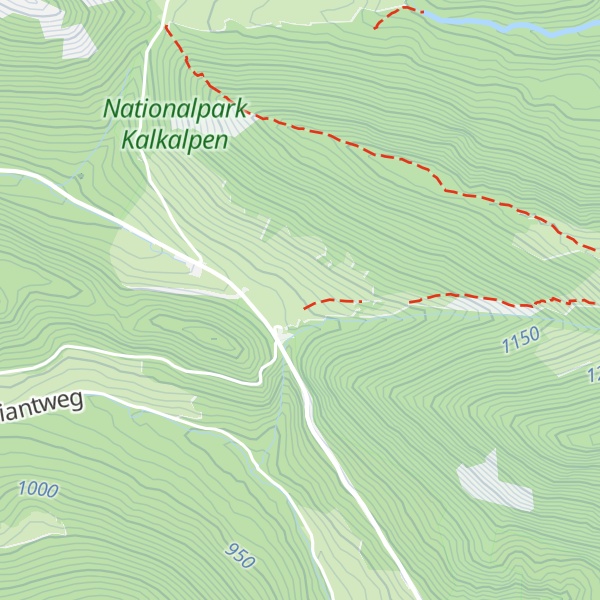 Map of Spitzenbergalm