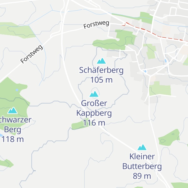 Map of Großer Kappberg