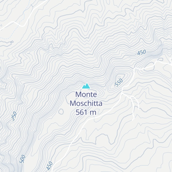 Map of Monte Moschitta
