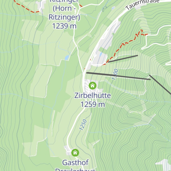 Map of Ferienhaus Messner