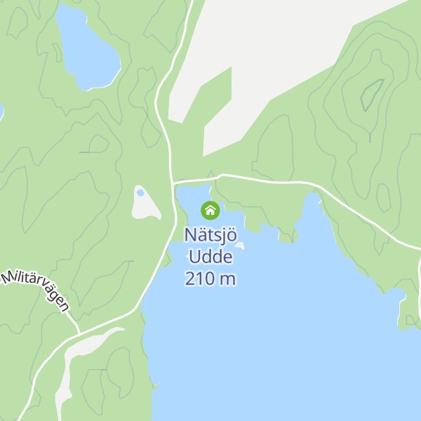 Map of Nätsjö Udde