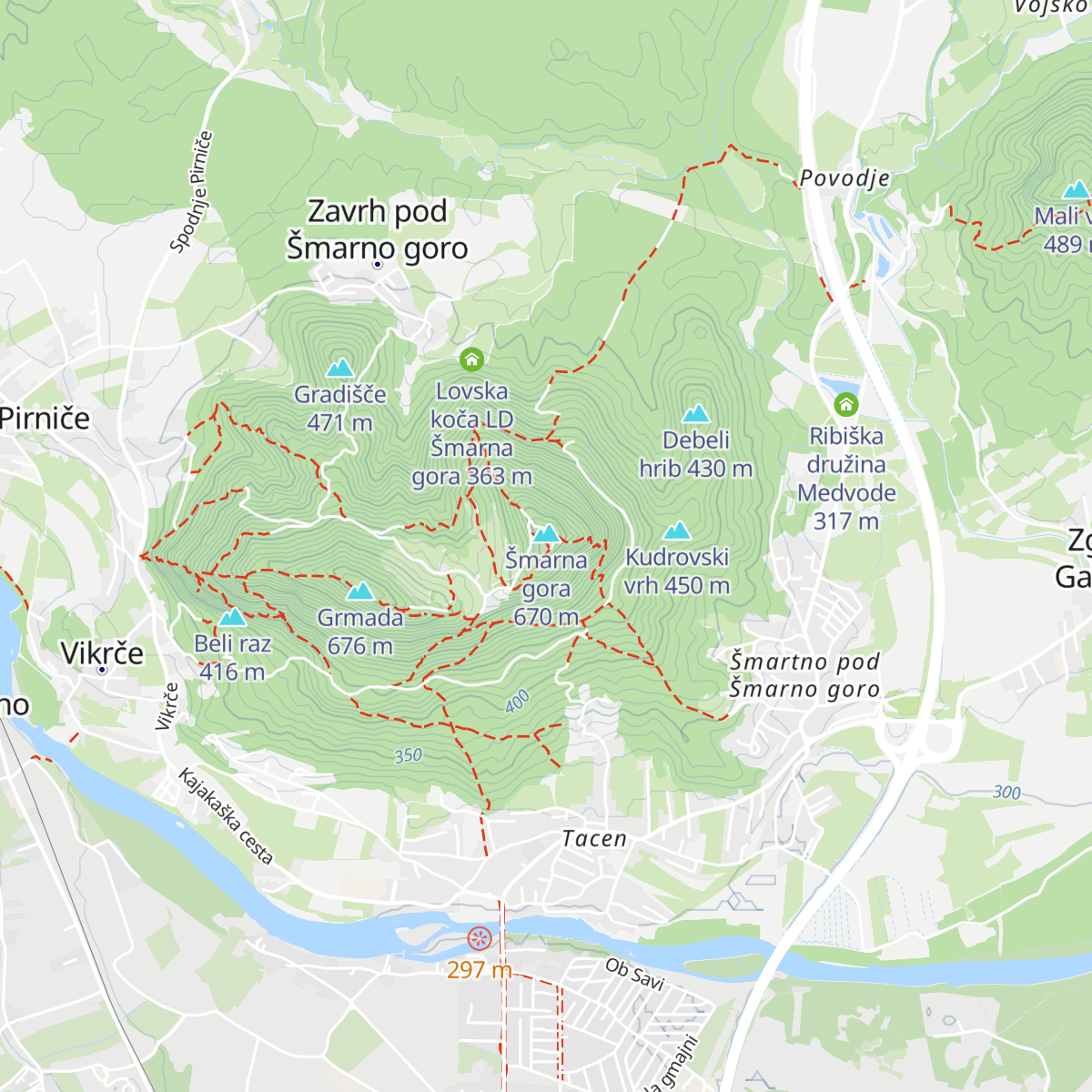 Gostilna Ledinek map