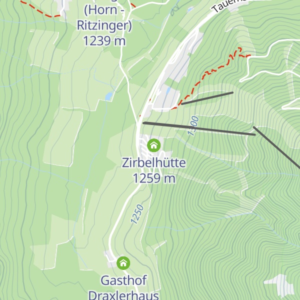 Map of Löwenangerhütte