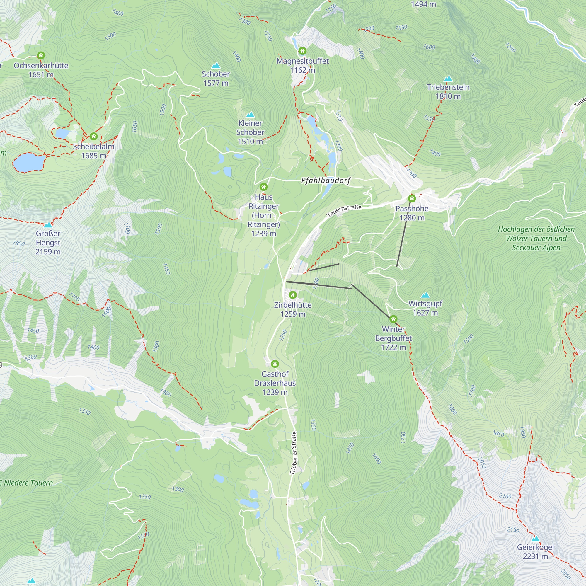 Haus Ma-Rai map