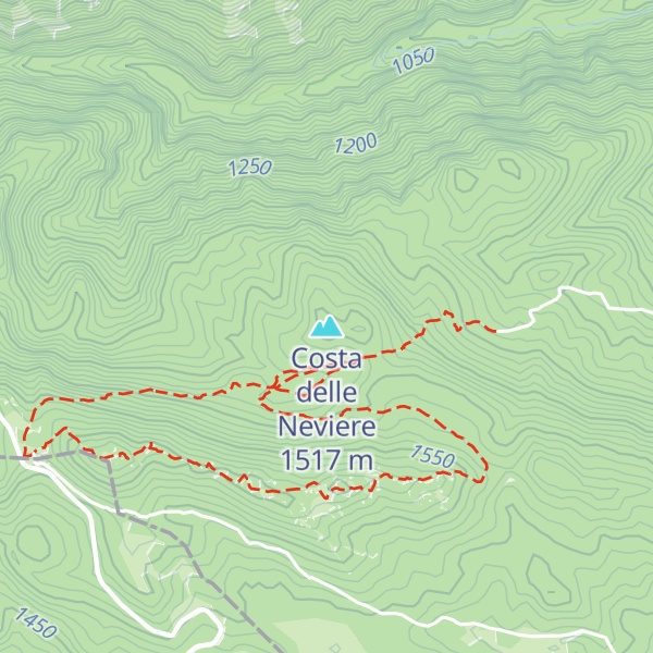 Map of Costa delle Neviere