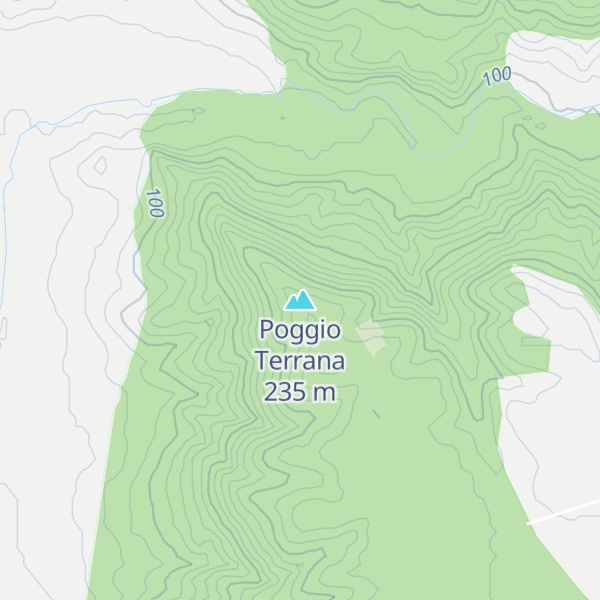 Map of Poggio Terrana