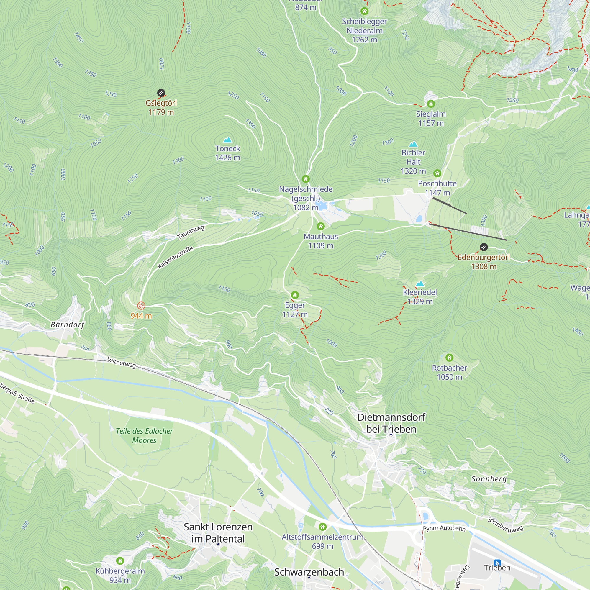Egger map