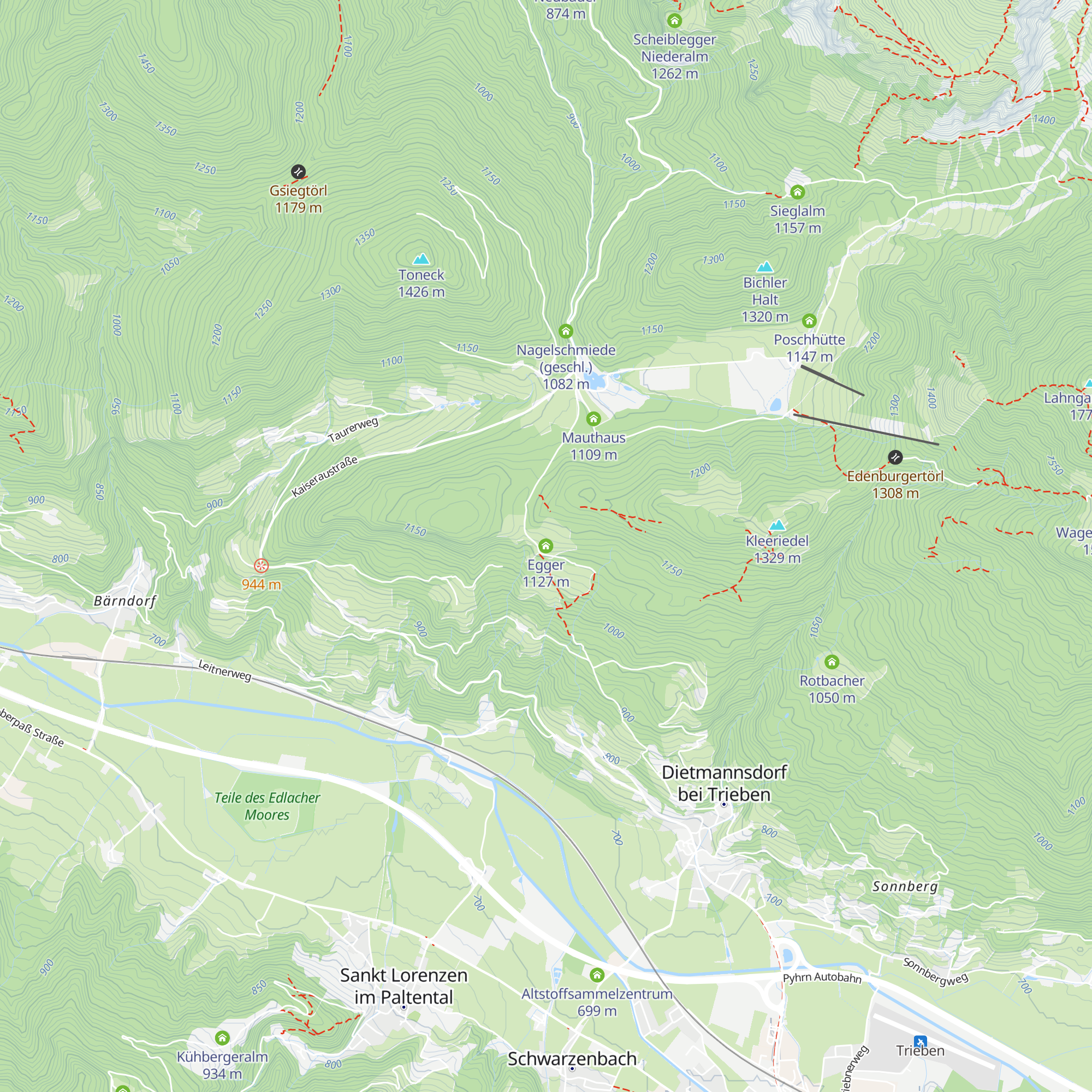 Egger map
