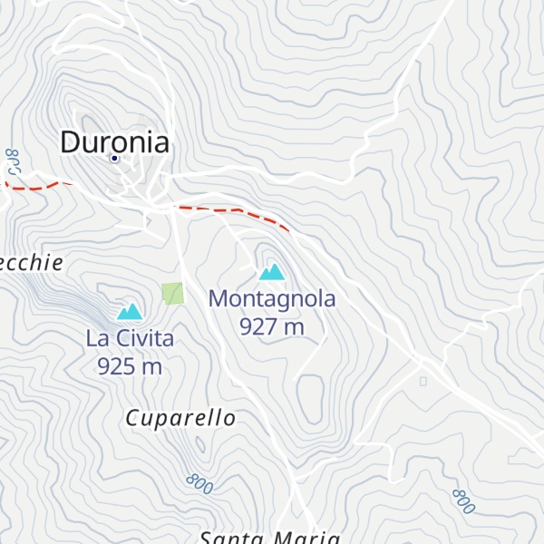 Map of Montagnola