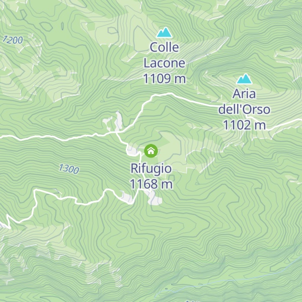 Map of Rifugio