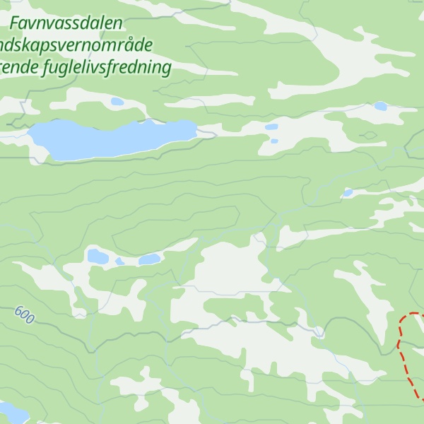 Map of Greipfjelltjønnlia