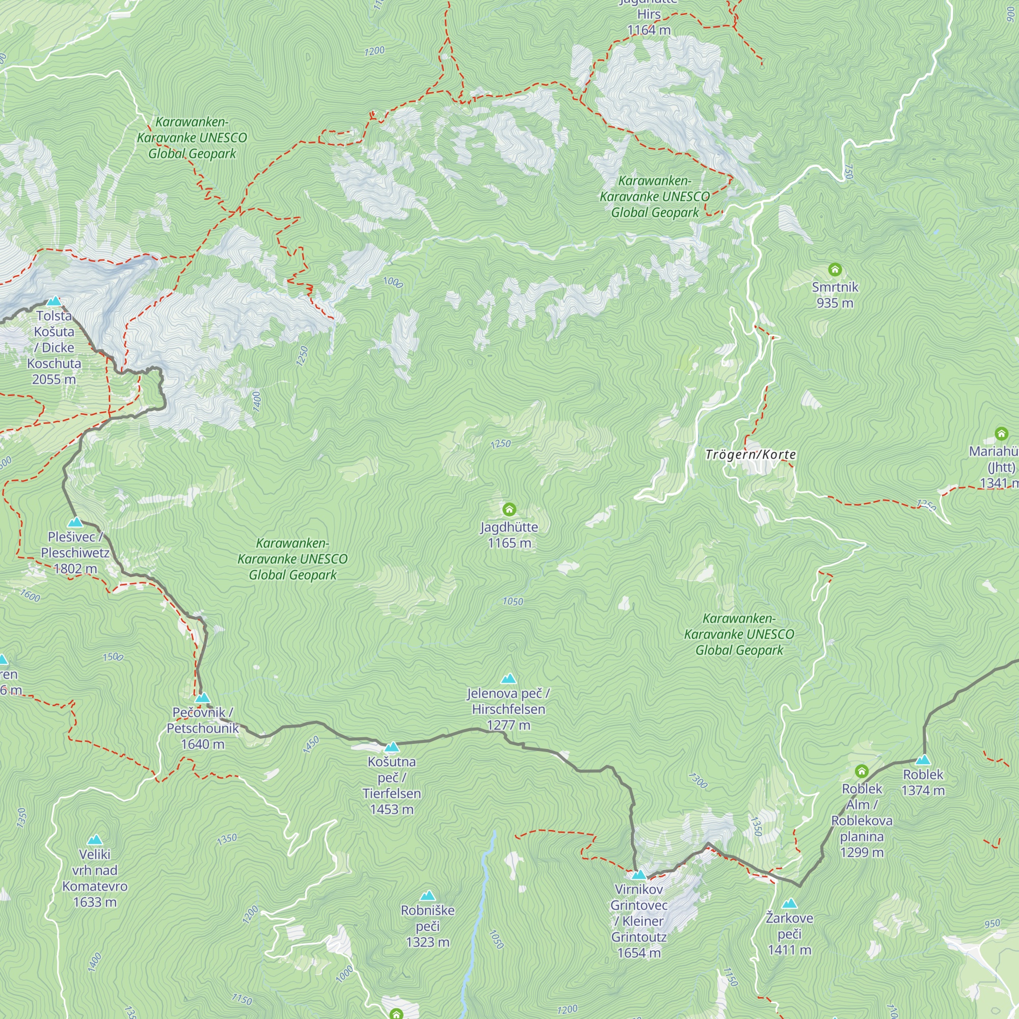 Jagdhütte map