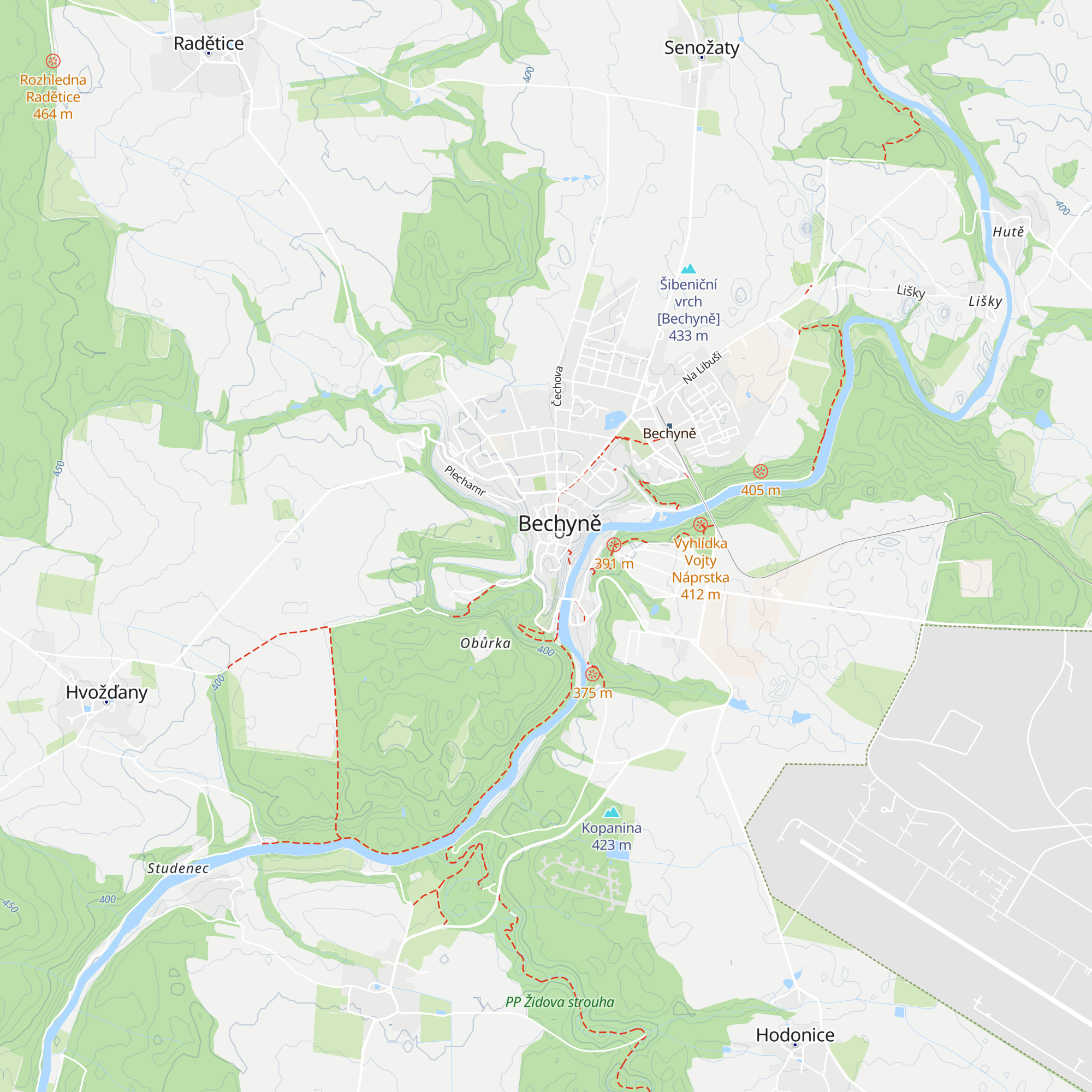 Městské informační centrum map