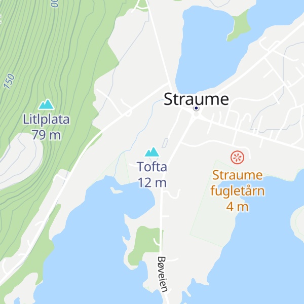 Map of Tofta