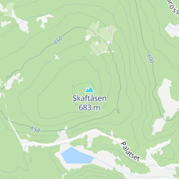 Map of Skaftåsen
