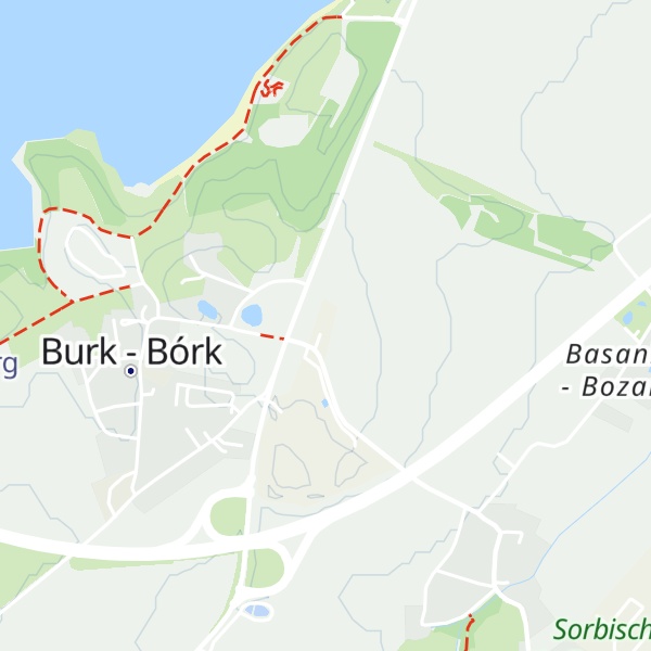 Map of Burker Berg