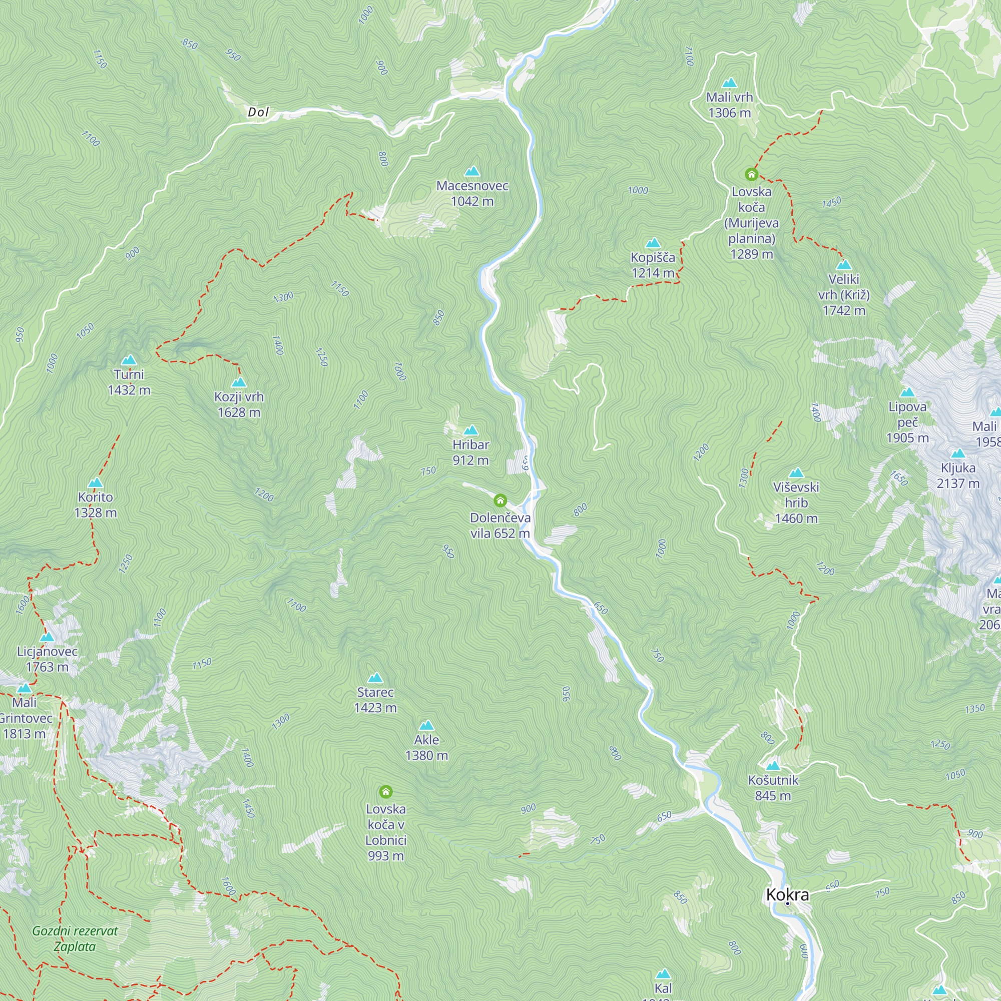 Dolenčeva vila map