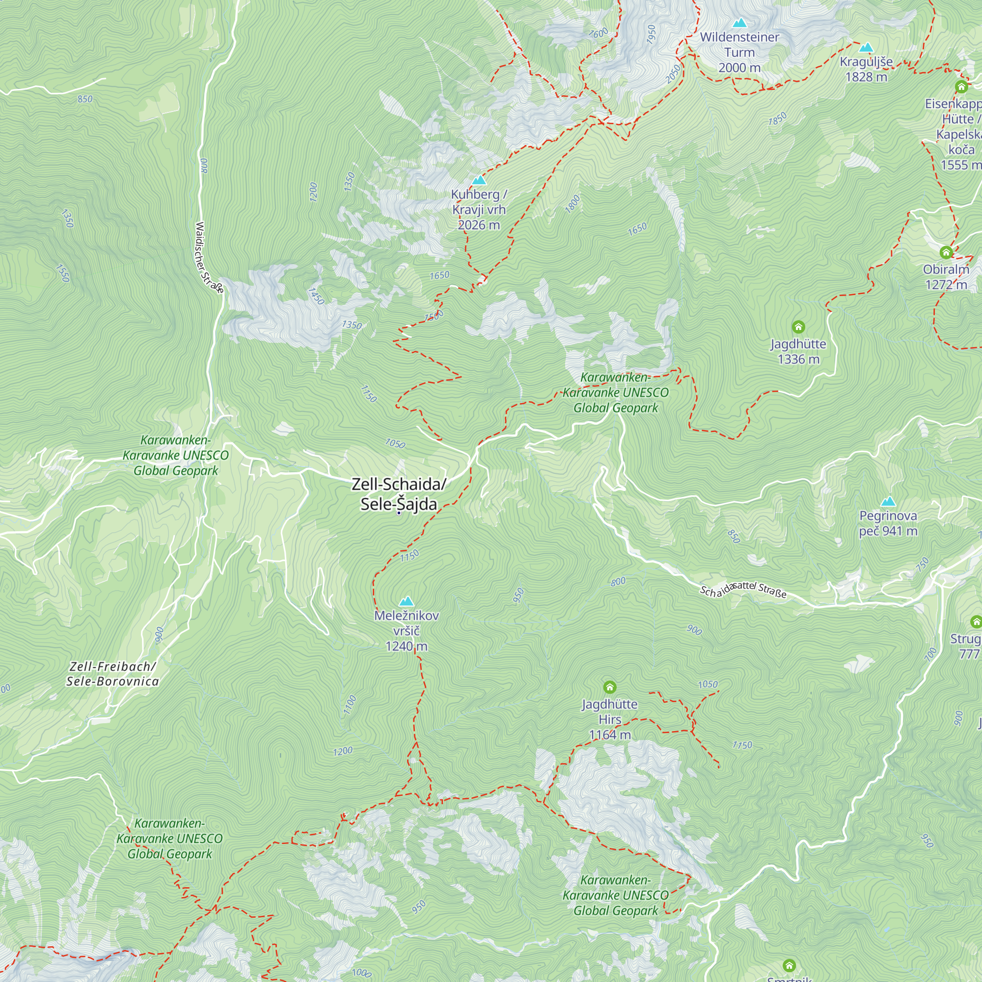 Schaidnik map