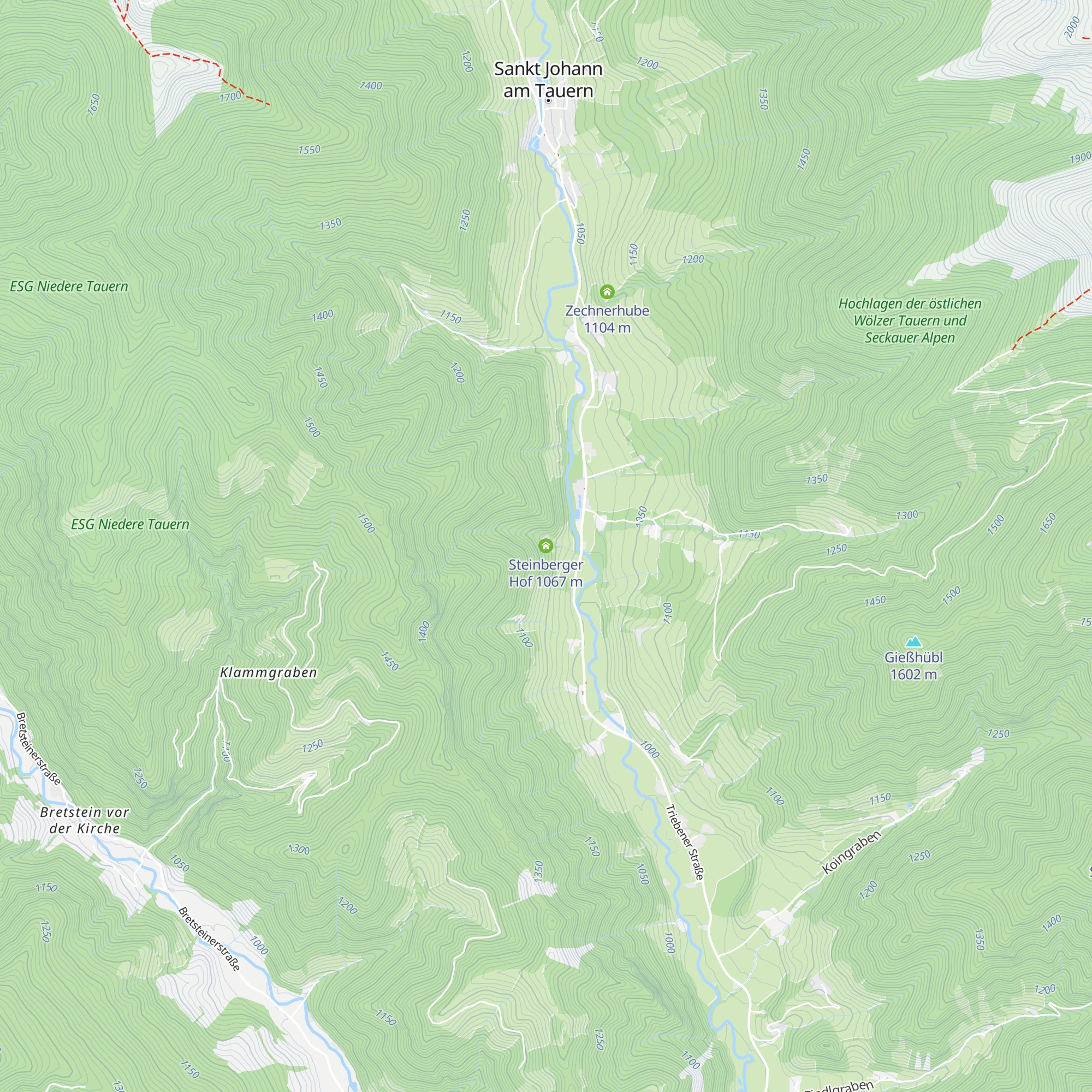 Steinberger Hof map