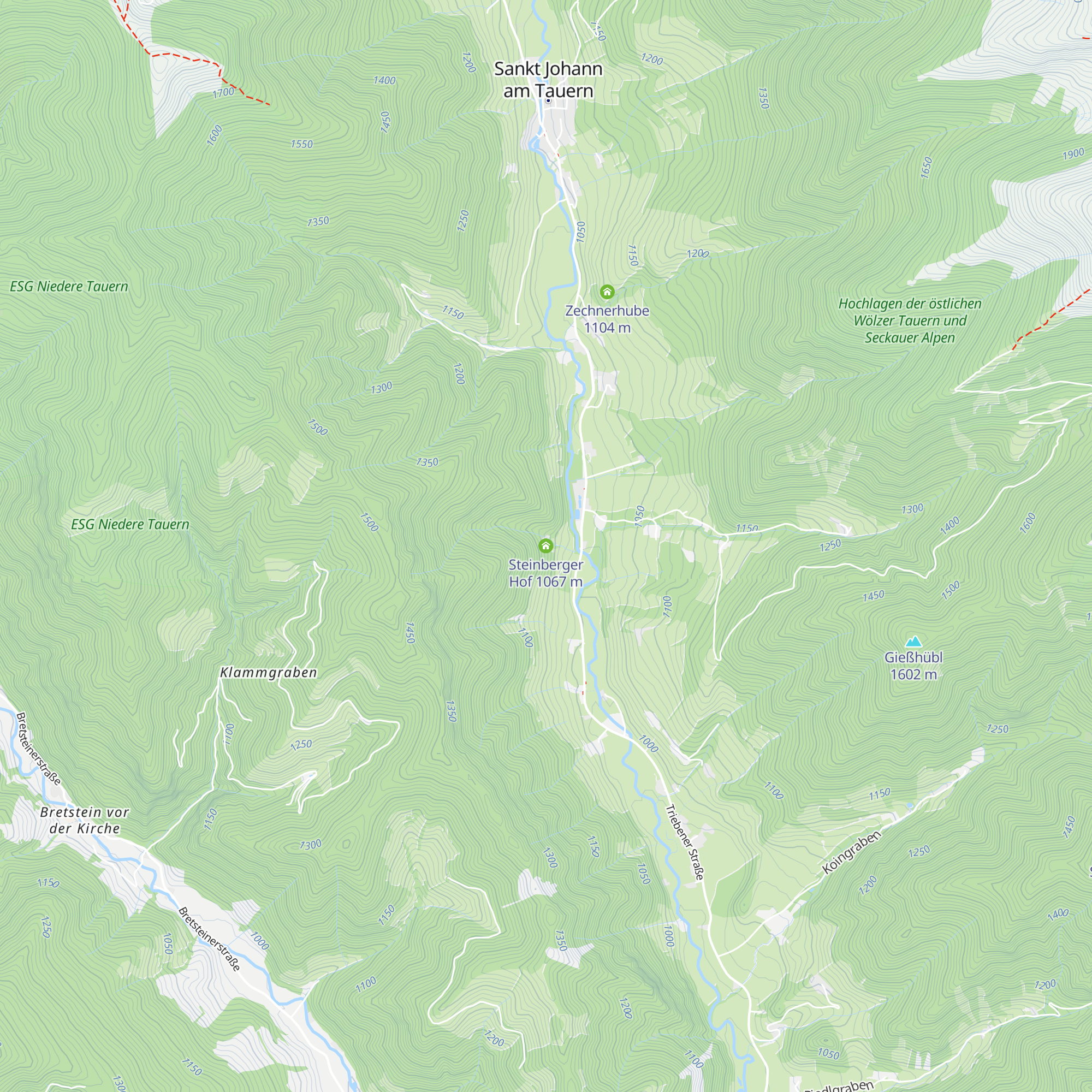 Steinberger Hof map