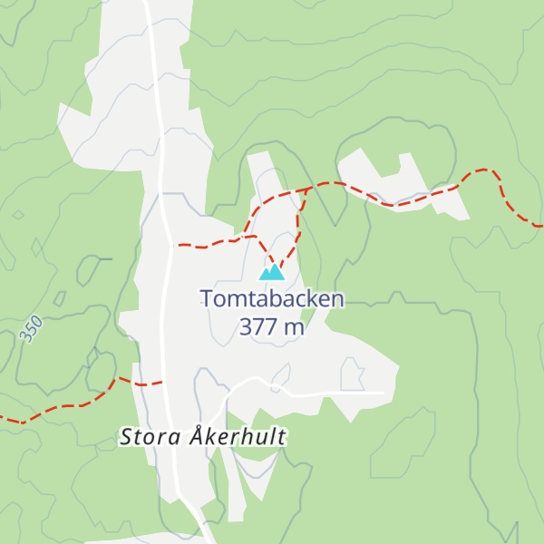 Map of Tomtabacken
