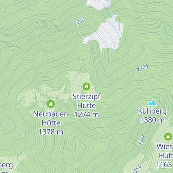 Map of Stierzipf Hütte