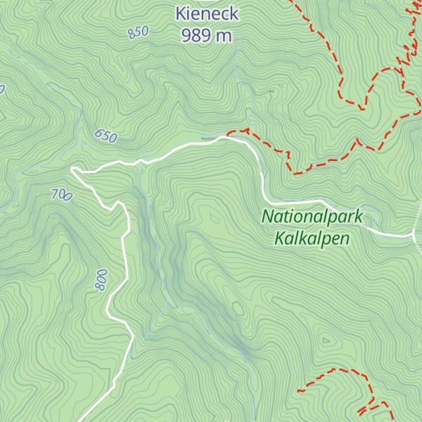 Map of Radelauer Alm