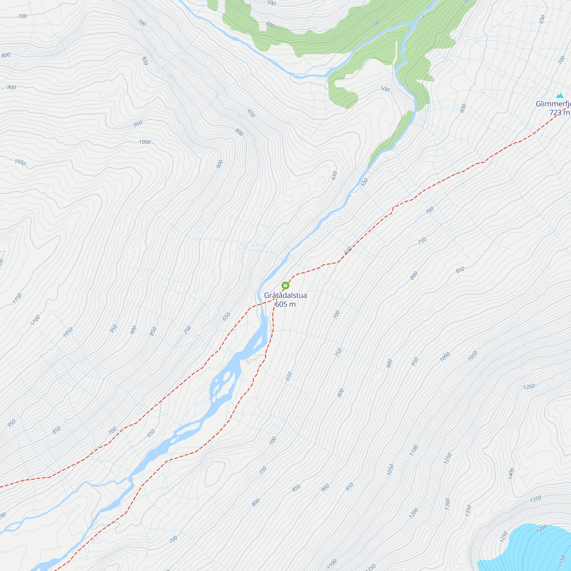Gråtådalstua map